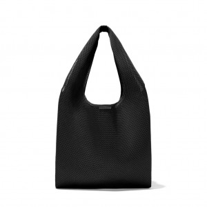 Black Dagne Dover Dash Grocery Tote Bags | LYNR14938