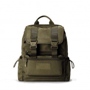 Dark Moss Dagne Dover Brooklyn Flap Top Backpacks | CSZR24037