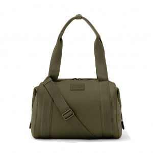 Dark Moss Dagne Dover Landon NeopreneCarryall Medium Handbag | UETW37149