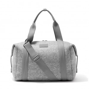 Grey Dagne Dover Landon NeopreneCarryall Large Handbag | IAZE23051