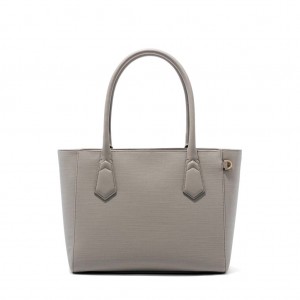 Pink Dagne Dover Signature Classic Tote Bags | GCDW61842