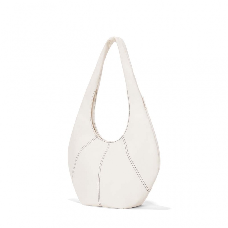 Beige Dagne Dover Rio Shoulder Tote Bags | YENJ19832