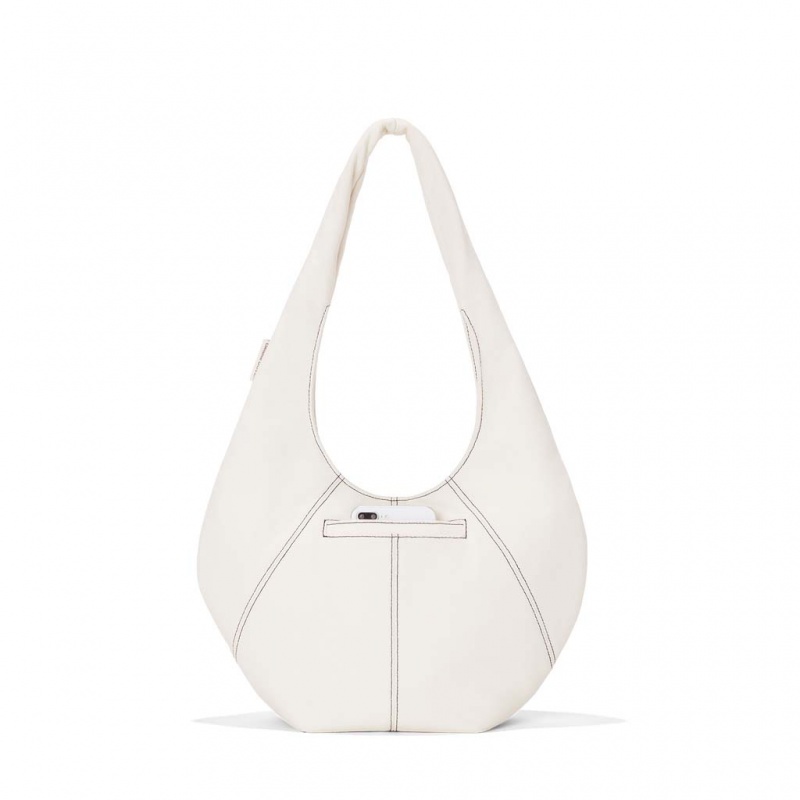 Beige Dagne Dover Rio Shoulder Tote Bags | YENJ19832