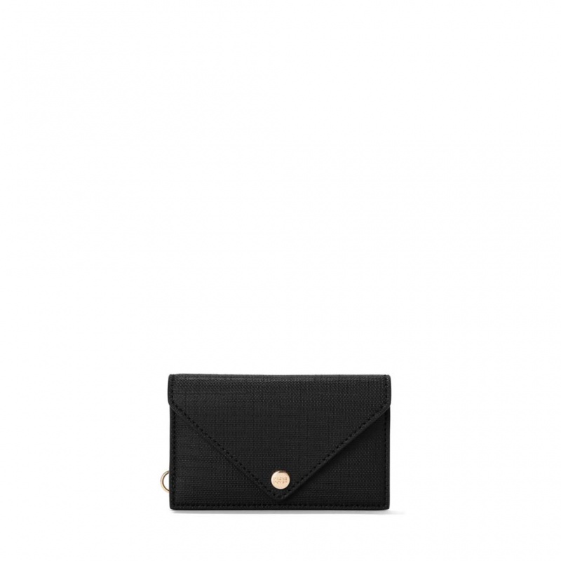 Black Dagne Dover Card Case Wallets | HMLZ31657