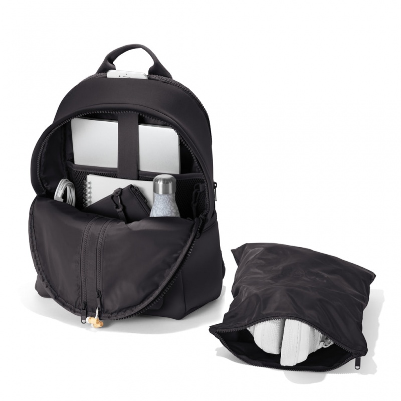 Black Dagne Dover Dakota Neoprene Large Backpacks | RYNL94156