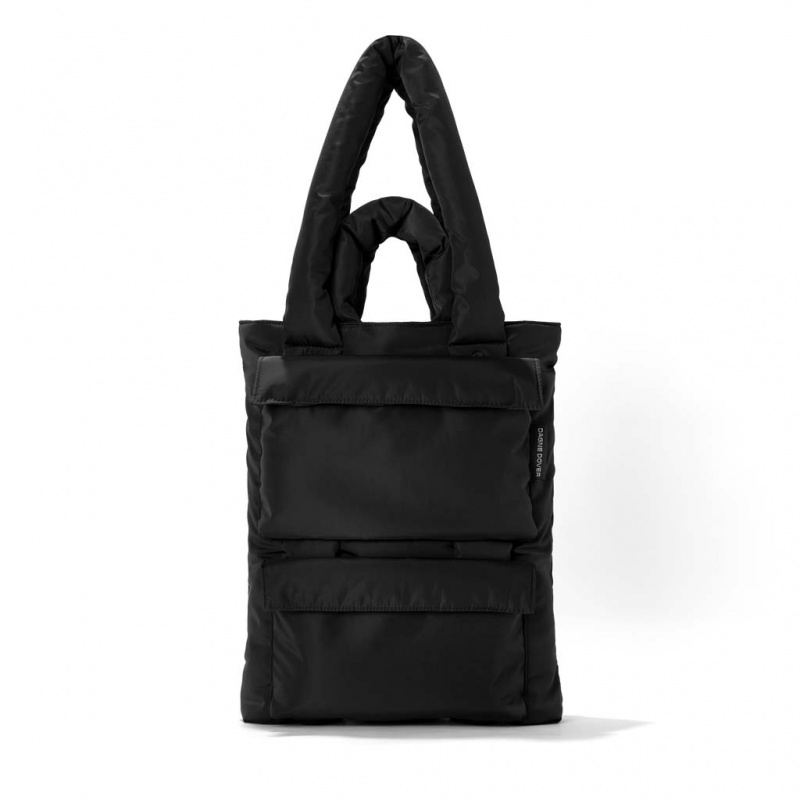 Black Dagne Dover Jemi Tote Bags | VOUZ17952