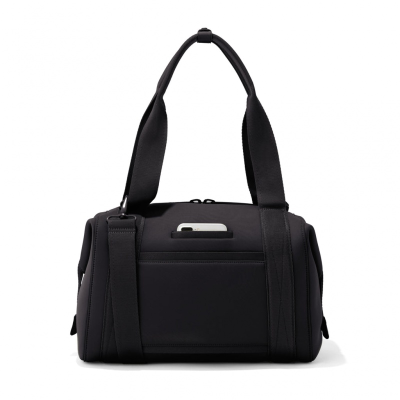 Black Dagne Dover Landon NeopreneCarryall Medium Handbag | KXLP97034