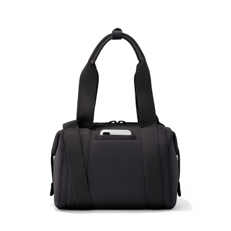 Black Dagne Dover Landon NeopreneCarryall Small Handbag | EZTR54728