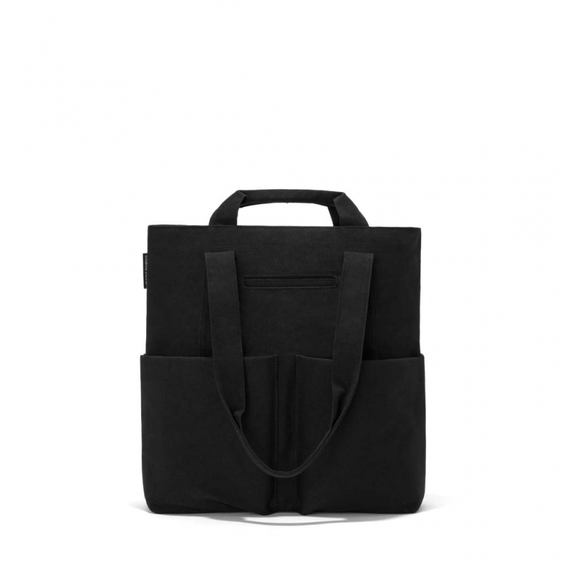 Black Dagne Dover Pacific Tote Laptop Bags | QZKI82307