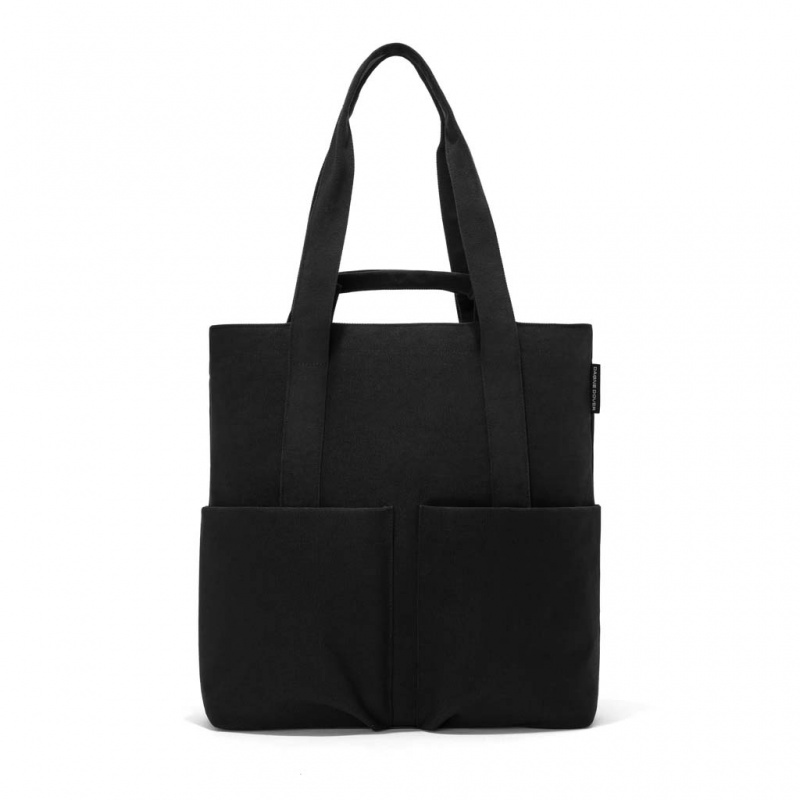 Black Dagne Dover Pacific Tote Laptop Bags | QZKI82307