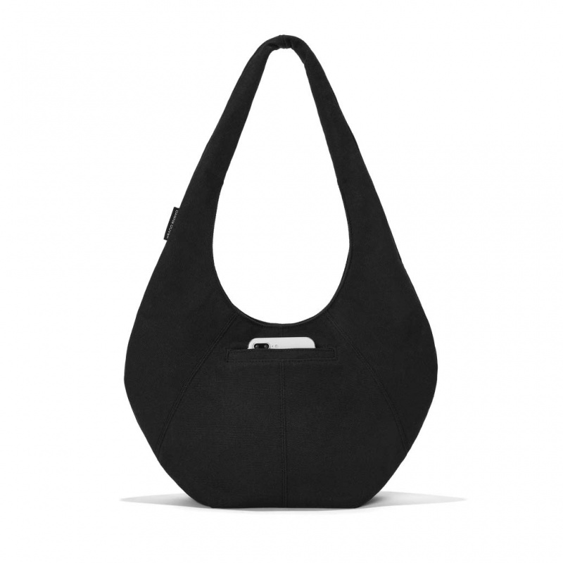 Black Dagne Dover Rio Shoulder Tote Bags | LBUJ24617