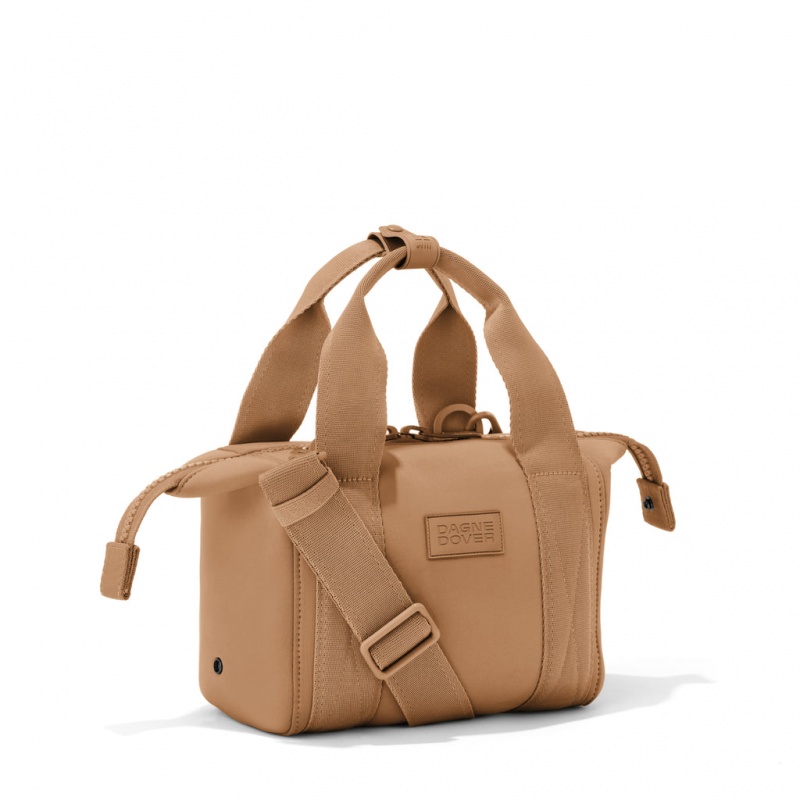 Brown Dagne Dover Landon NeopreneCarryall ExtraSmall Handbag | ISLO64257