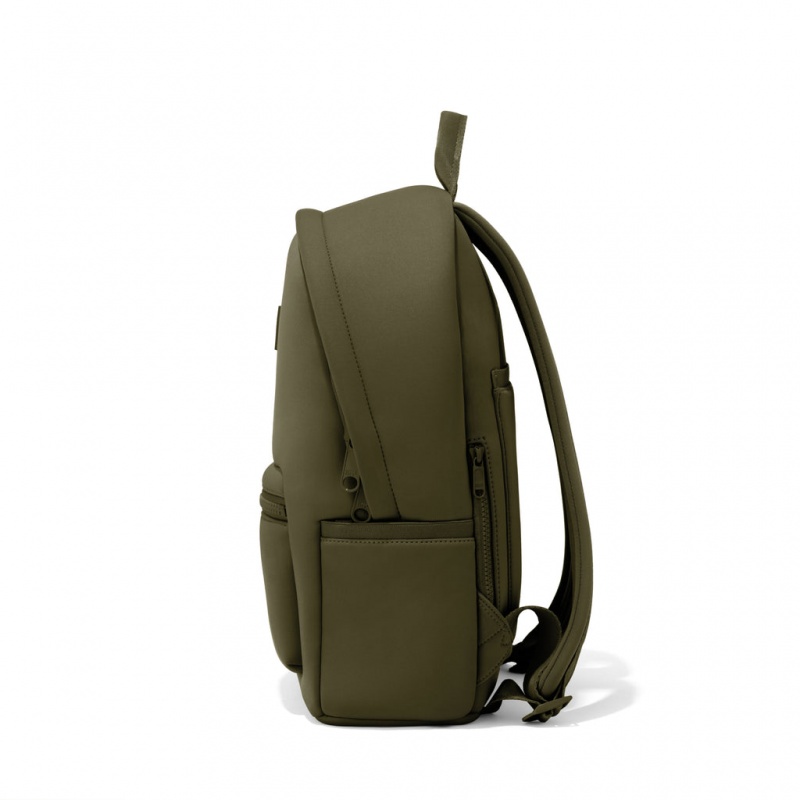 Dark Moss Dagne Dover Dakota Neoprene Medium Backpacks | TZDQ74239