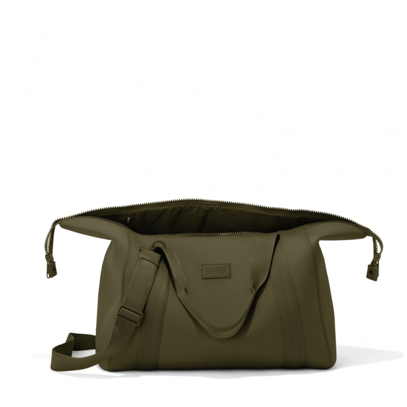 Dark Moss Dagne Dover Landon NeopreneCarryall ExtraLarge Handbag | NDEF06821