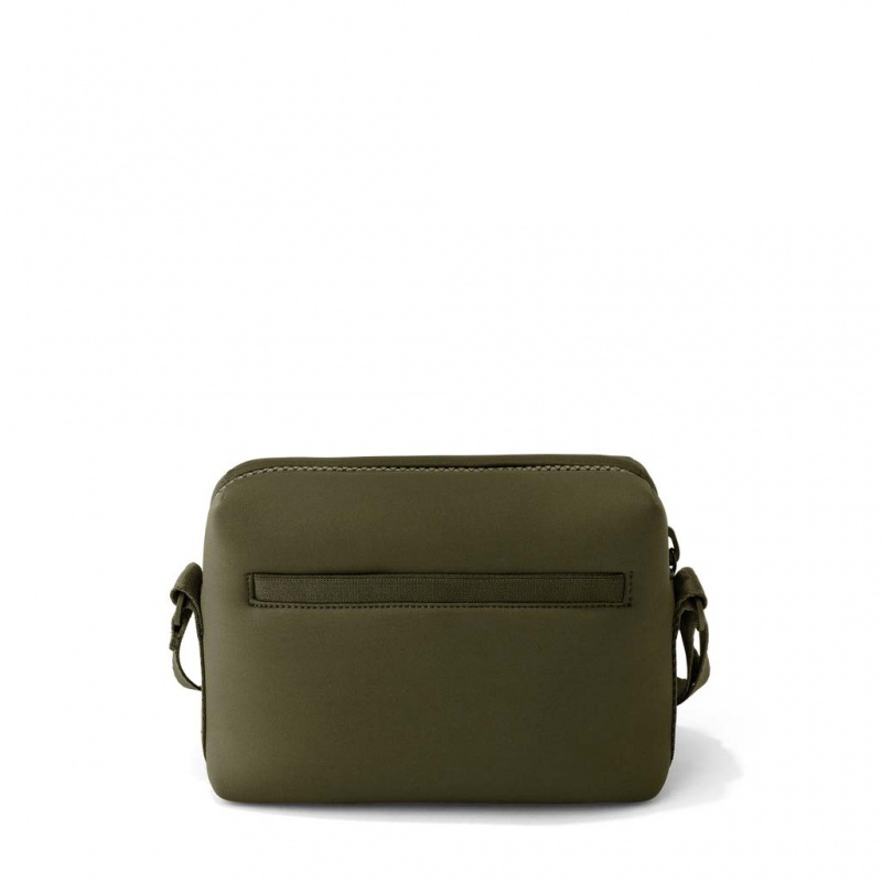 Dark Moss Dagne Dover Micah Neoprene Crossbody Bags | WOST12473