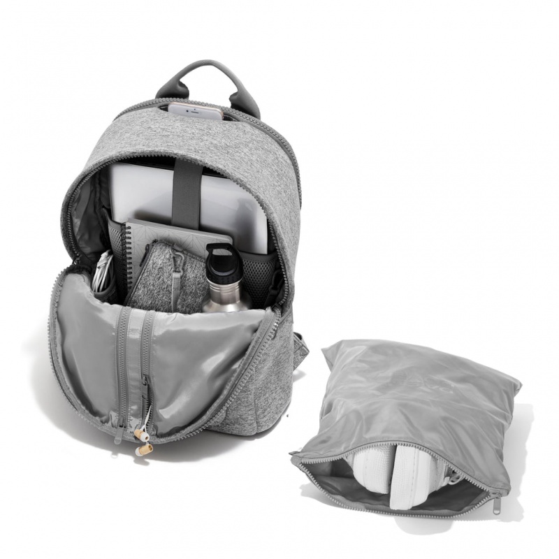 Grey Dagne Dover Dakota Neoprene Large Backpacks | AZQW42705