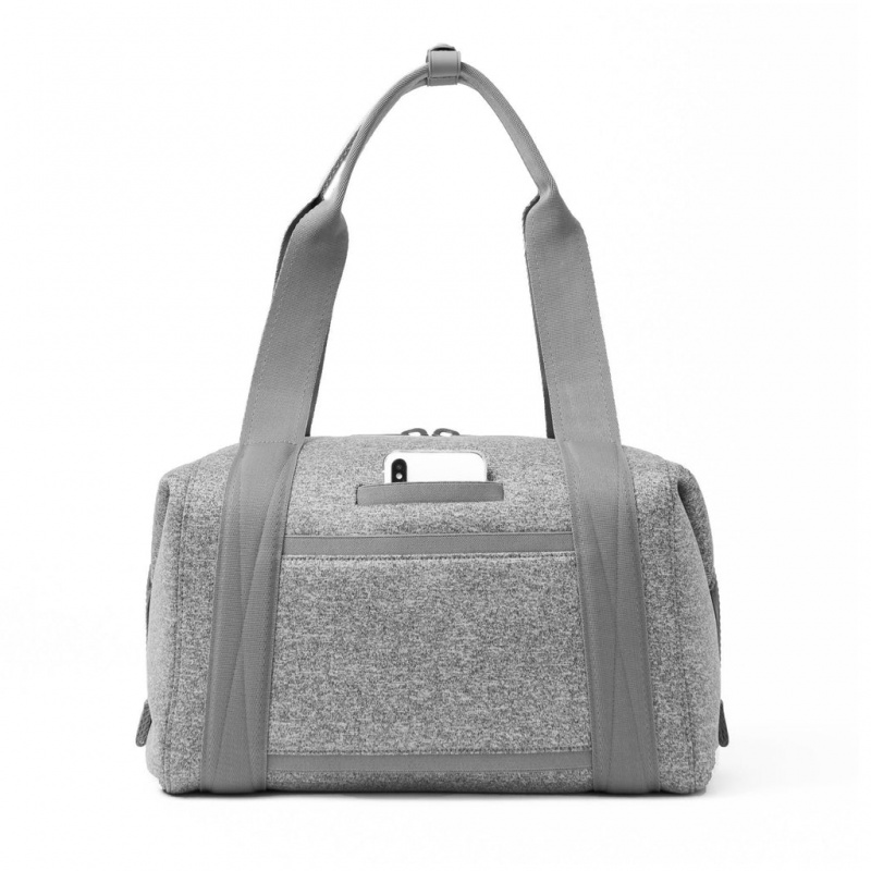 Grey Dagne Dover Landon NeopreneCarryall Medium Handbag | XFTD54126