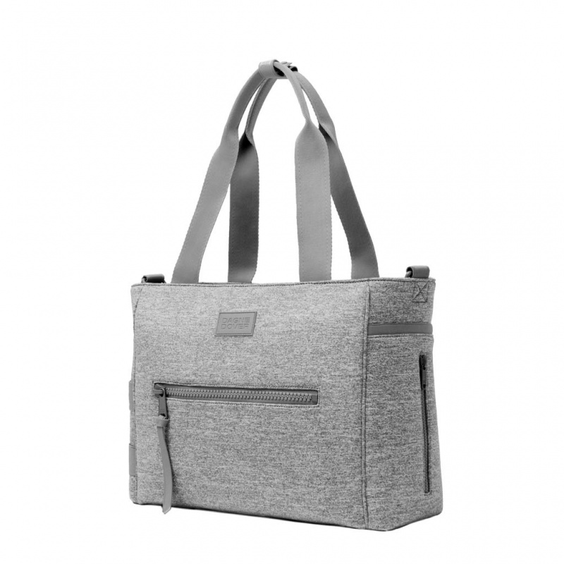 Grey Dagne Dover Wade Neoprene Diaper Tote Crossbody Bags | JQEA21476