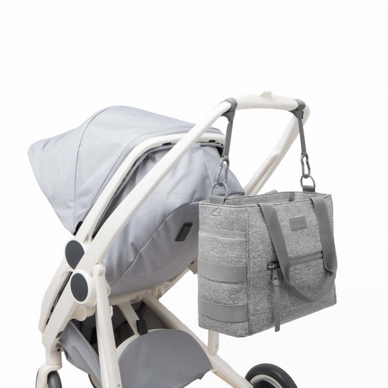 Grey Dagne Dover Wade Neoprene Diaper Tote Crossbody Bags | JQEA21476