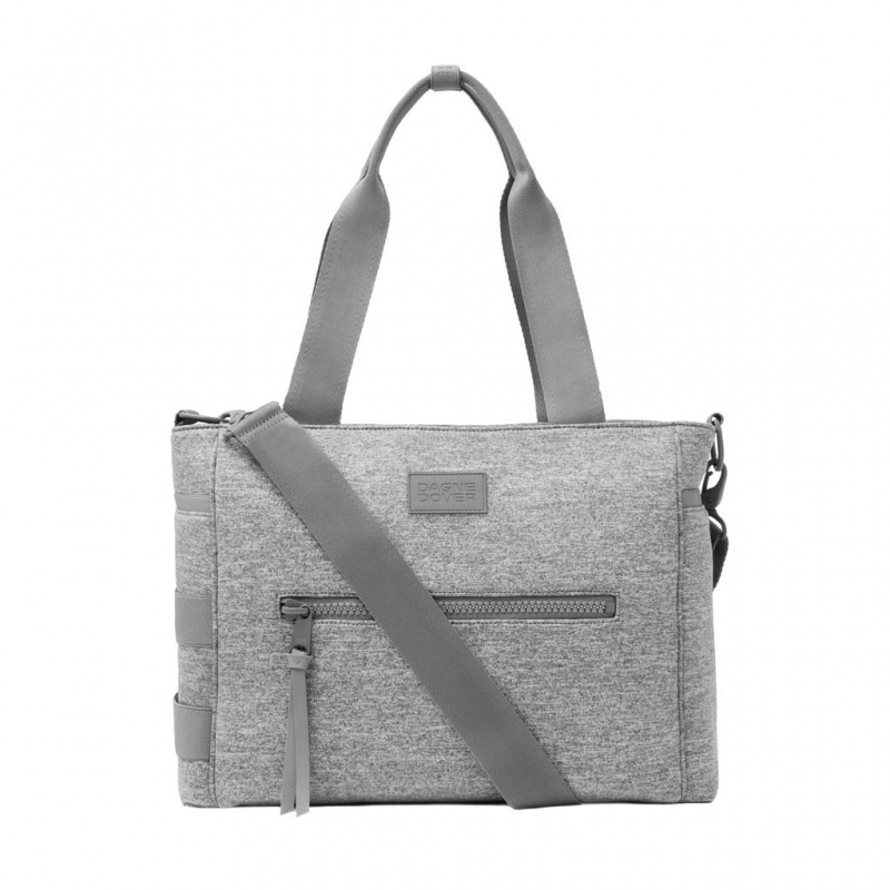 Grey Dagne Dover Wade Neoprene Diaper Tote Crossbody Bags | JQEA21476