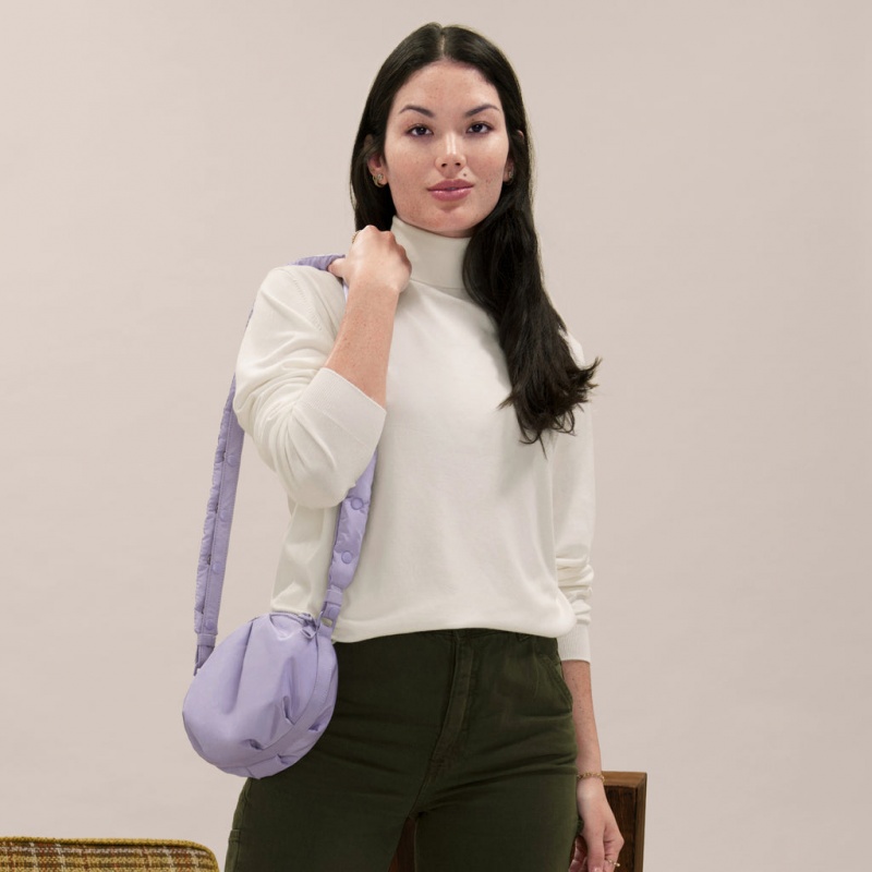 Purple Dagne Dover Rubi Crossbody Bags | QJAG38174