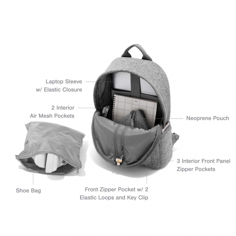 Storm Dagne Dover Dakota Neoprene Medium Backpacks | WHQB76029