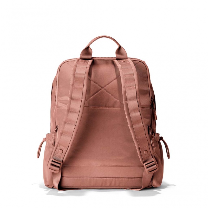 Warm Dust Dagne Dover Brooklyn Flap Top Backpacks | SXOA26704