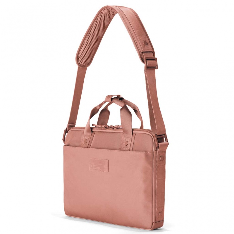 Warm Dust Dagne Dover Oslo Slim Laptop Tote Bags | JLID58346